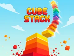 Gioco Cube Stack in linea