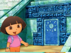 Gioco Dora the Explorer Dora's Number Pyramid Adventure in linea