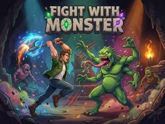 Gioco Fight With Monster in linea