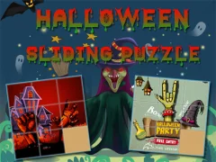 Gioco Halloween Sliding Puzzle in linea
