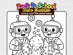 Gioco Back to School: Robot Coloring Book in linea