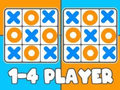 Gioco Tic Tac Toe 1-4 Player in linea