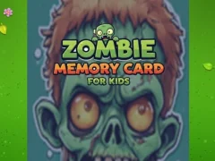 Gioco Zombie Memory Card For Kids in linea