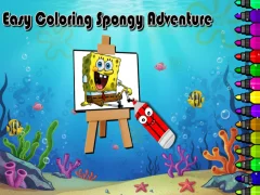 Gioco Easy Coloring Spongy Adventure in linea