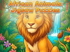 Gioco African Animals: Jigsaw Puzzles in linea