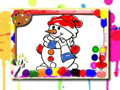 Gioco Winter Coloring Book in linea