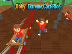 Gioco Obby: Extreme Cart Ride in linea