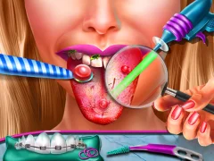 Gioco Ellie Tongue Doctor in linea