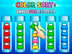 Gioco Color Sort: Impostor Edition in linea