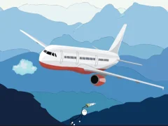 Gioco Stickman Escape - Plane and Ship in linea