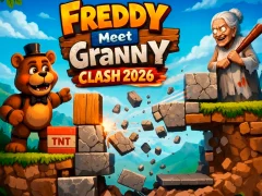 Gioco Freddy Meet Granny Clash 2026 in linea