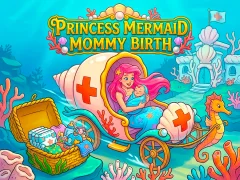 Gioco Princess Mermaid Mommy Birth in linea