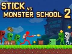 Gioco Stick vs Monster School 2 in linea
