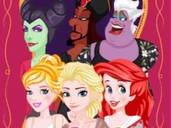 Gioco Princess vs Villain Face Swap in linea