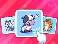 Gioco Cute Animal Cards in linea