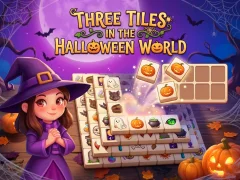 Gioco The Three Tiles in the Halloween World in linea