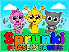 Gioco Sprunki baby PHASE 3 in linea