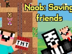 Gioco Noob: Saving Friends in linea