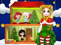 Gioco Christmas Puppet Princess House in linea