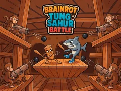 Gioco Brainrot Tung Sahur Battle in linea