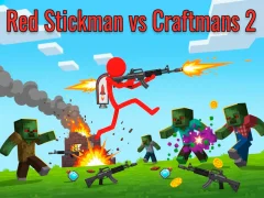 Gioco Red Stickman Vs Craftmans 2 in linea