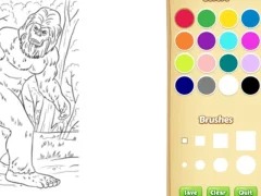 Gioco Bigfoot Coloring Book in linea