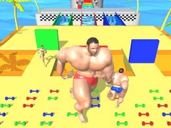 Gioco Muscle Race 3D: Smash Running Game in linea