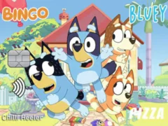 Gioco Jigsaw Puzzle: Bluey Credit Card in linea