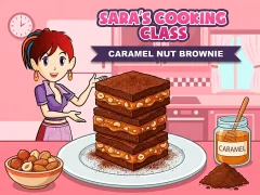 Gioco Sara`s Cooking Class Caramel Nut Brownie in linea