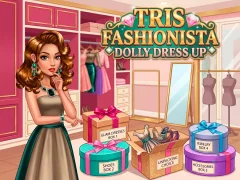 Gioco Tris Fashionista Dolly Dress Up in linea