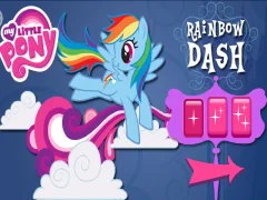 Gioco Rainbow Dash's Cloud Bump in linea