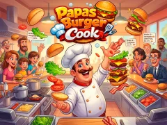 Gioco Papas Burger Cook in linea