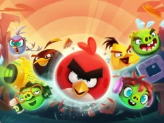 Gioco Angry Birds Mad Jumps in linea