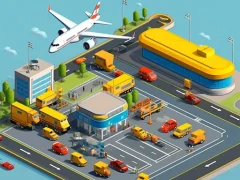 Gioco Taxi Empire Airport Tycoon in linea