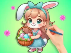 Gioco Coloring Book: Easter Eggs DIY in linea