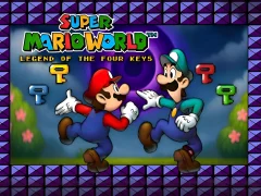 Gioco Super Mario World Legend of the Four Keys in linea