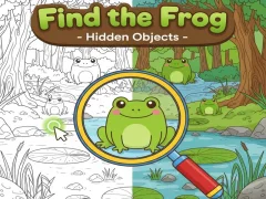 Gioco Find the Frog Hidden Objects in linea