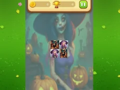 Gioco Halloween Witch Memory Match in linea