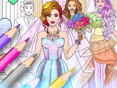 Gioco Wedding Coloring Dress Up in linea