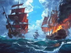 Gioco Pirate Ships: Build and Fight in linea