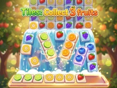 Gioco Tiles: Collect 3 fruits in linea