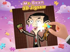 Gioco Mr. Bean 3D Jigsaw in linea