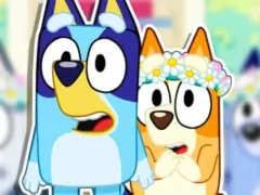 Gioco Jigsaw Puzzle: Bluey Kindergarten in linea