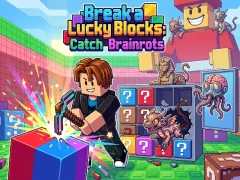 Gioco Break a Lucky Blocks: Catch Brainrots in linea