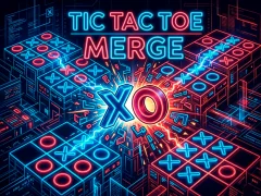 Gioco Tic Tac Toe Merge in linea