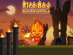 Gioco Fire Boy Run Adventure in linea