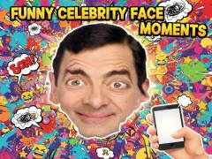 Gioco Funny Celebrity Face Moments in linea