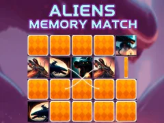 Gioco Aliens Memory Match in linea
