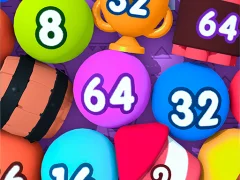 Gioco Bubble Merge 2048 in linea