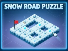 Gioco Snow Road Puzzle in linea